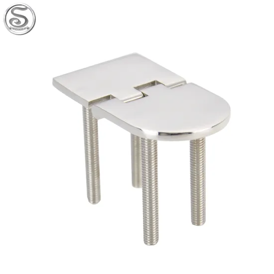 Stainless Steel 316 Folding Screw Rod Hinge for Boat and Yacht Marine Fittings