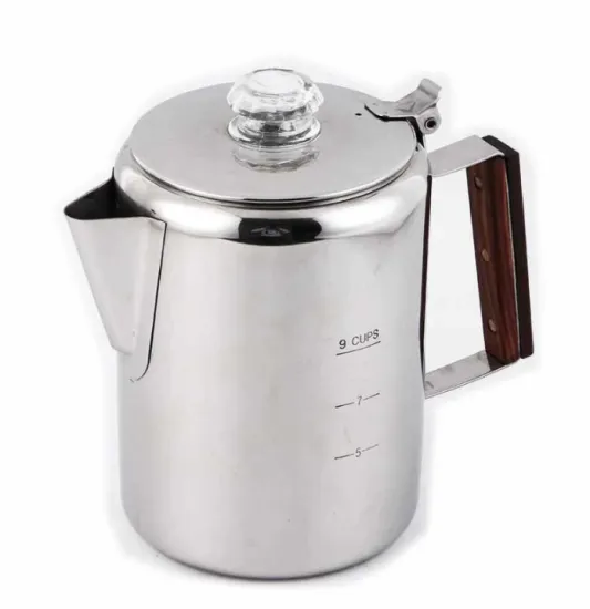 Commercial stainless steel coffee pot for coffee shop