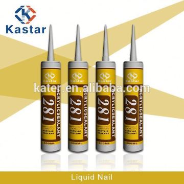 kater brand widely used wall brick liquid adhesive