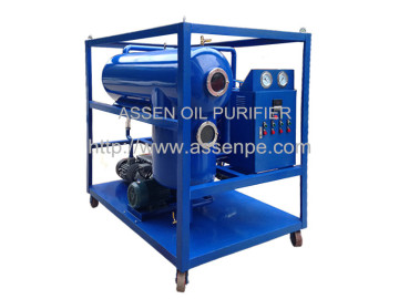 Single-stage vacuum insulating oil filter machine