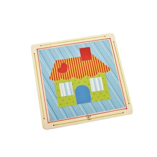 Welcome Home Fabric Collage Kit: A Creative and Educational Toy for Kids