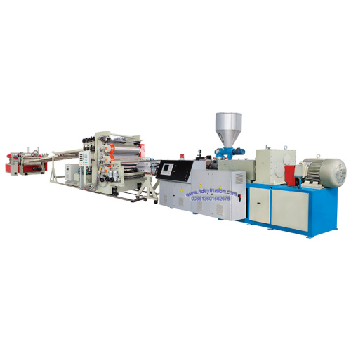 UPVC Artificial Marble Sheet extrusion line