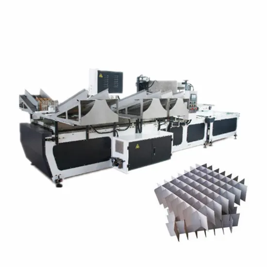 High Speed Automatic Carton Partition Dividers Machine