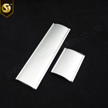 Curved Insert Signage for Door Frames