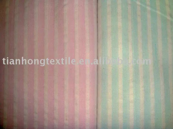 Yarn Dyed Cotton Shirts Dresses Seersucker Fabric