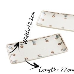Elegant Sushi Serving Plates for Japanese Cuisine