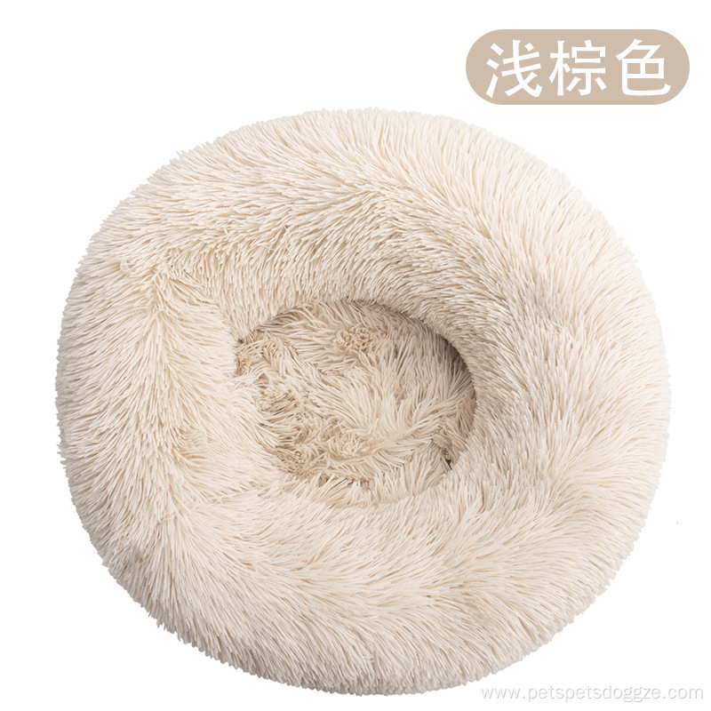 round washable multi color luxury dogs beds