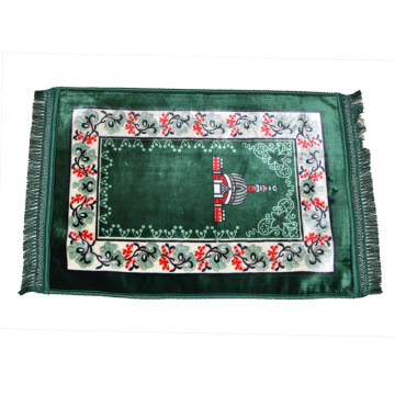 Printing Design Velet Islamic Muslim Prayer Rug