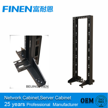 2 Posts Metal Steel Relay Rack Open Rack Frame