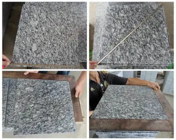 Surf White Spray White Granite Tiles