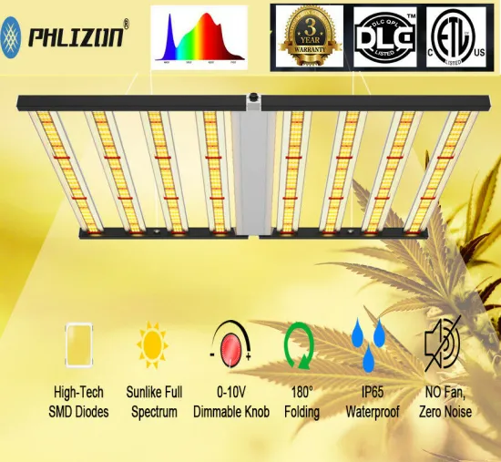 640W Foldable LED Grow Light Indoor Plants Medicals