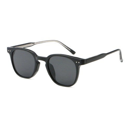 Retro Square PC Frame Polarized Sunglasses Ready Stock