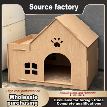 Custom Waterproof Pet House with Cozy Indoor Shelter