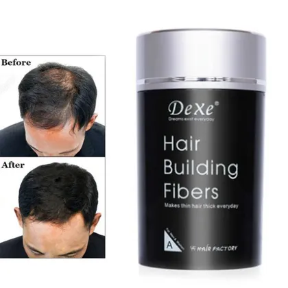 Hair Building Fibers 22g Keratin Plant Fiber Applicator Anti Loss Thickening Hair Growth Powder Fibers intertwine with