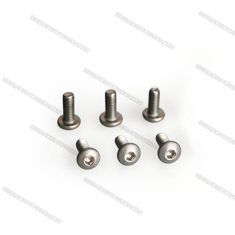 M3X8mm Ti Button Screw