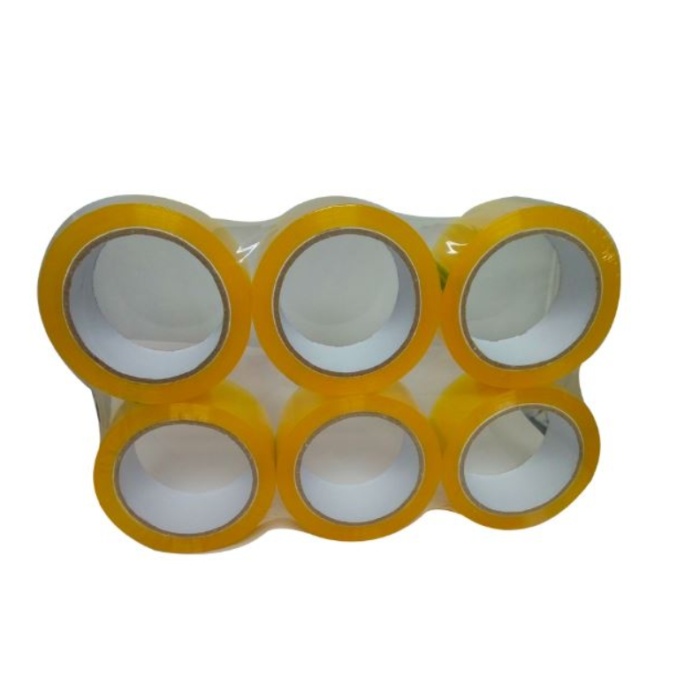 Sarımsı paketleme sakızlı bant