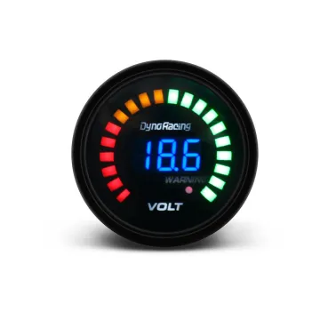 2 Inch 52mm 12V Car Digital Voltmeter Volt Gauge with 20 LED Display for 7.5-20V Volts