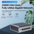 Компьютер Intel N150 с шестью LAN One HDMI Mini PC