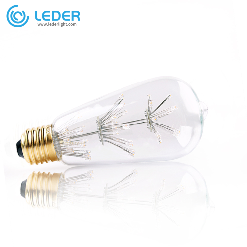 LEDER Led Putih Dan Emas Bulbs