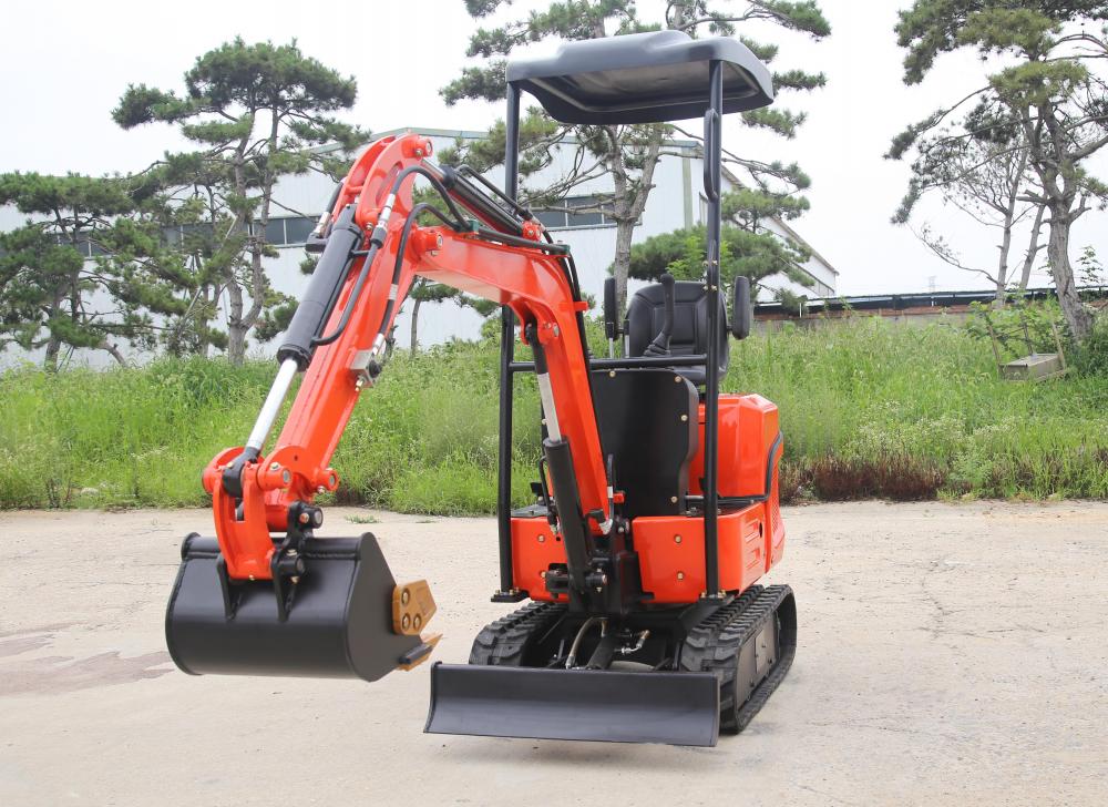 Crawler Double Side Handrail 1ton Excavator