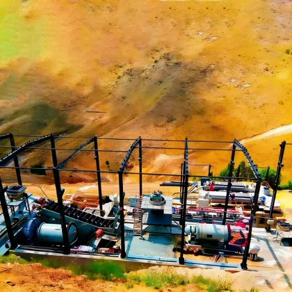 High Capacity Gold Ore Processing Line 300t/h