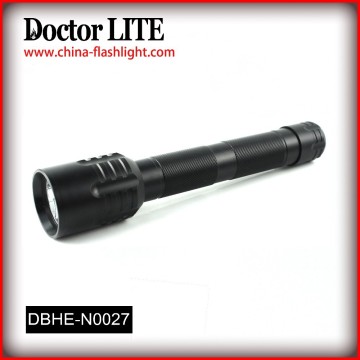Super Bright LED Aluminium Flashlight Portable Aluminium Torch