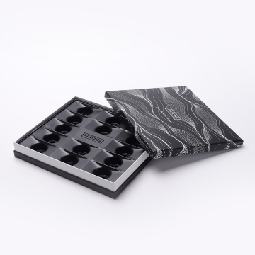 Promotional Customized Square Chocolate Gift Box with Insert
