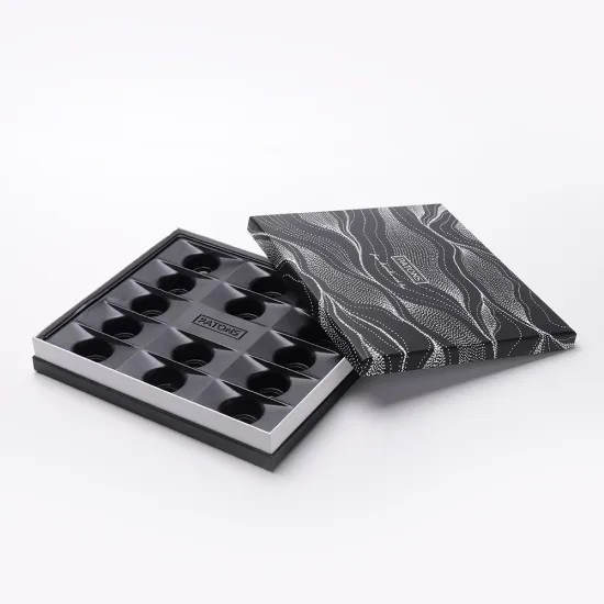 Promotional Customized Square Chocolate Gift Box with Insert