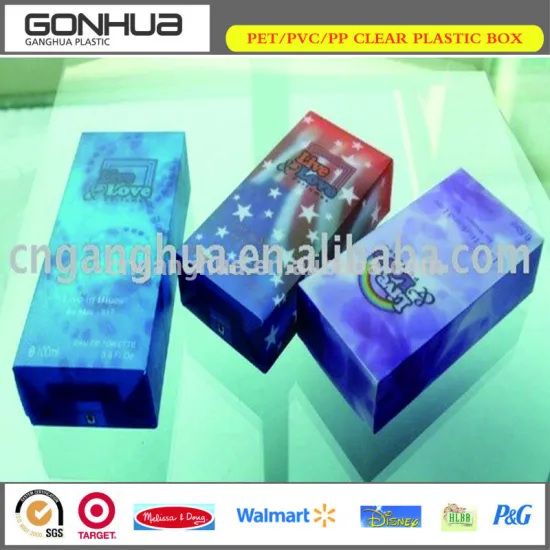 fancy fashion design 3D deluxe clear cheap foldable transparent plastic pen case lovely printed pencil packaging for girls