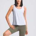 Women's Plus-Size Shirt-Tail Tank Top