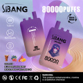 Bang Leader 80000 Puff Vape Sekali Pakai Tiga Rasa 3-in-1