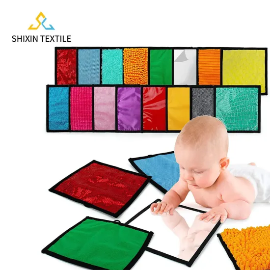 Preschool Classroom Learning Toys: Washable, Textured Sensory Mats Designed for Autistic Children and Kids