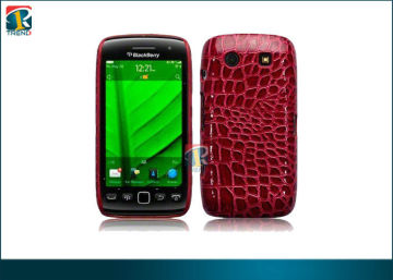 Green, Red Snake Skin Pu Coating Protective Case For Blackberry Torch 9860 / 9850 / 9870