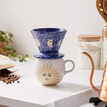 New Arrival: Customizable Home Hotel Restaurant Coffee Set with Reusable Ceramic Filter Dripper