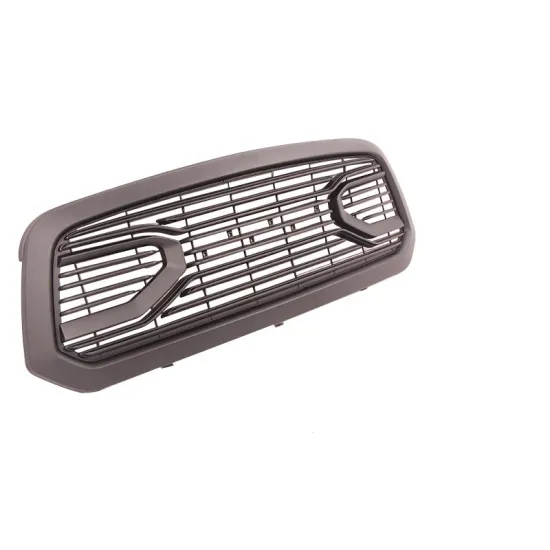 Custom Black Front Grille and Bumper Grill Replacement Shell for Dodge Ram 1500 (2014-2018)