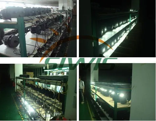 Bridgelux Cob High Bay Led Lights 200 Watt Dimmable 20000lm For Workshops