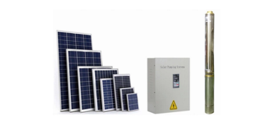 Pequeño sistema de bomba de agua solar doméstica