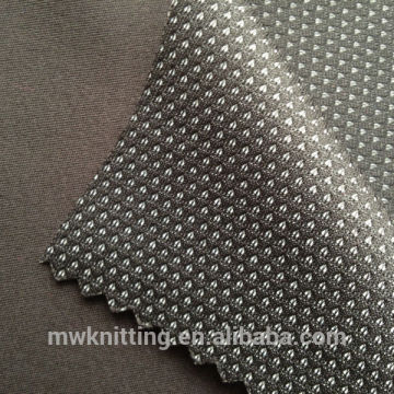 jiaxing textile factory polyester mesh fabric TPU membrane +75D DTY microfleece bonded fabric for climbing wear