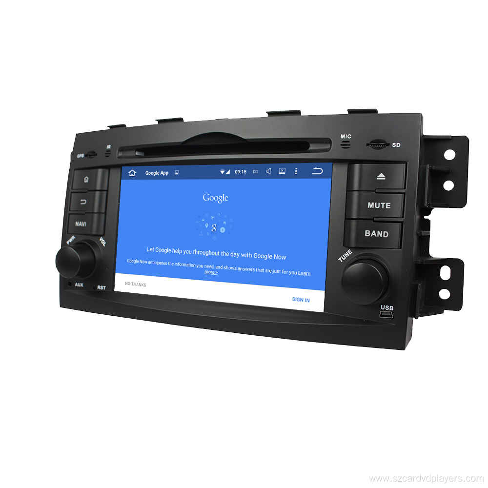 KIA BORREGO ANDROID 6.0 CAR DVD PLAYER