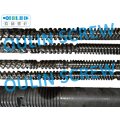 Theysohn 88-26 Bimetallic Twin Parallel Screw and Barrel for PVC Pipe