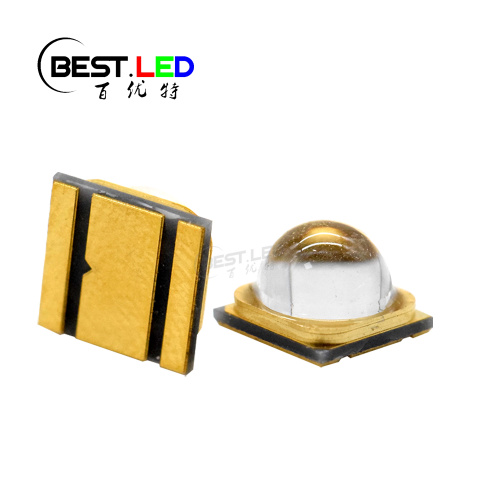 410nm High Power LED 6565 SMD Dome Lens