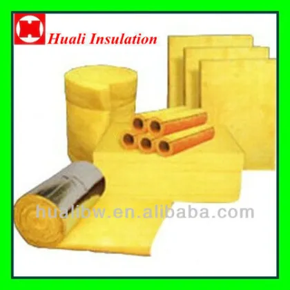 Glass wool board products
