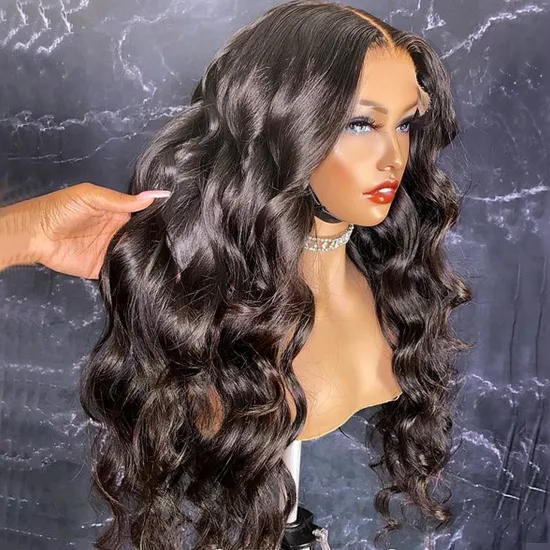 wholesale wig vendors brazilian natural wig human hair lace front  virgin peruvian hair wigs for black woman body wave