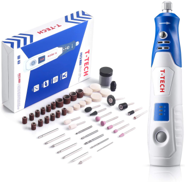 4V 5000-25000RPM Mini Grinder Tool: A Powerful 5-Speed Li-ion Battery Rotary Tool Kit with 2000mAh Capacity