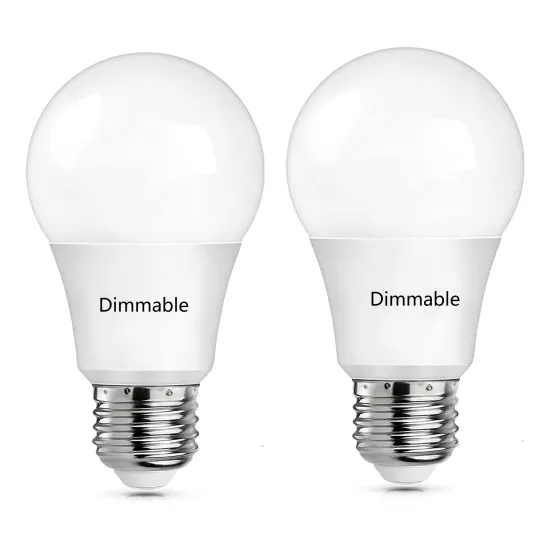 High-Efficiency LED Lamps: OEM ODM 100lm/w CRI80/CRI90 Multivoltage E27/B22 7W-15W A60 Light Bulbs