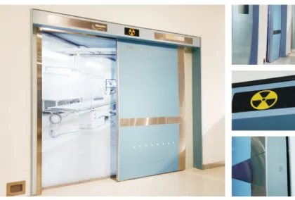 Medical Hermetic Doors with Anti-collision Belt