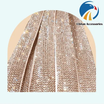 Elegant Rhinestone Diamond Strips for Fashion Accessories