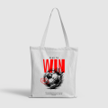 Parisian Victory Tear Football Canvas Tote Bag