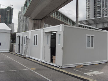 Fireproof Sandwich Panel Container Modular House Standard Size 20’ (6058*2438*2591mm)