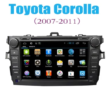 Quad Core Car Radio Dvd Navigation Toyota Prado 2014
